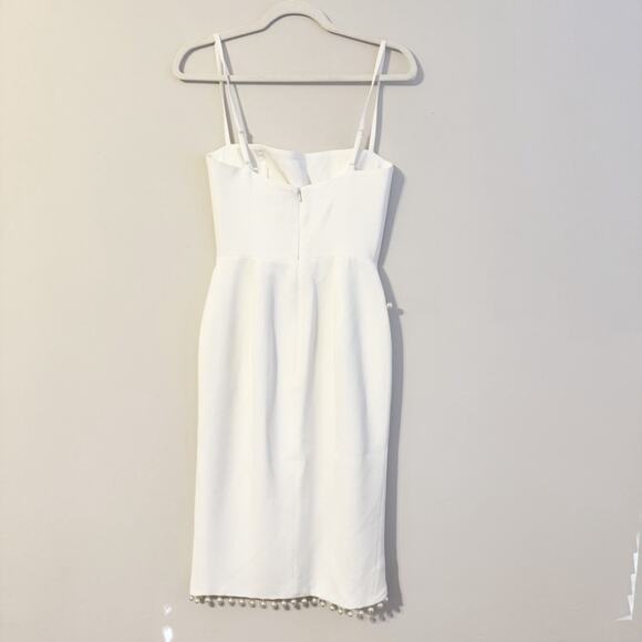 Helsi Coco pearl embellish bridal midi dress NWT XS - Picture 10 of 11